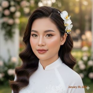Makeup Cô Dâu Tự Nhiên Trong Suốt